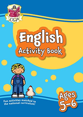 English Activity Book for Ages 5-6 (Year 1) (CGP KS1 Activity Books and Cards)